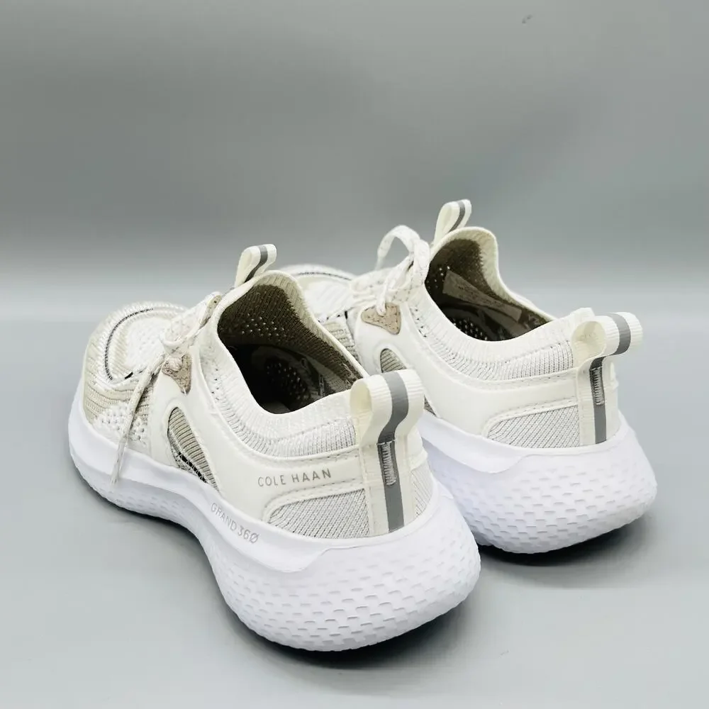 Cole Haan Shoes Womens 6.5 White Knit Mesh Zerogrand Athletic Sneakers Comfort